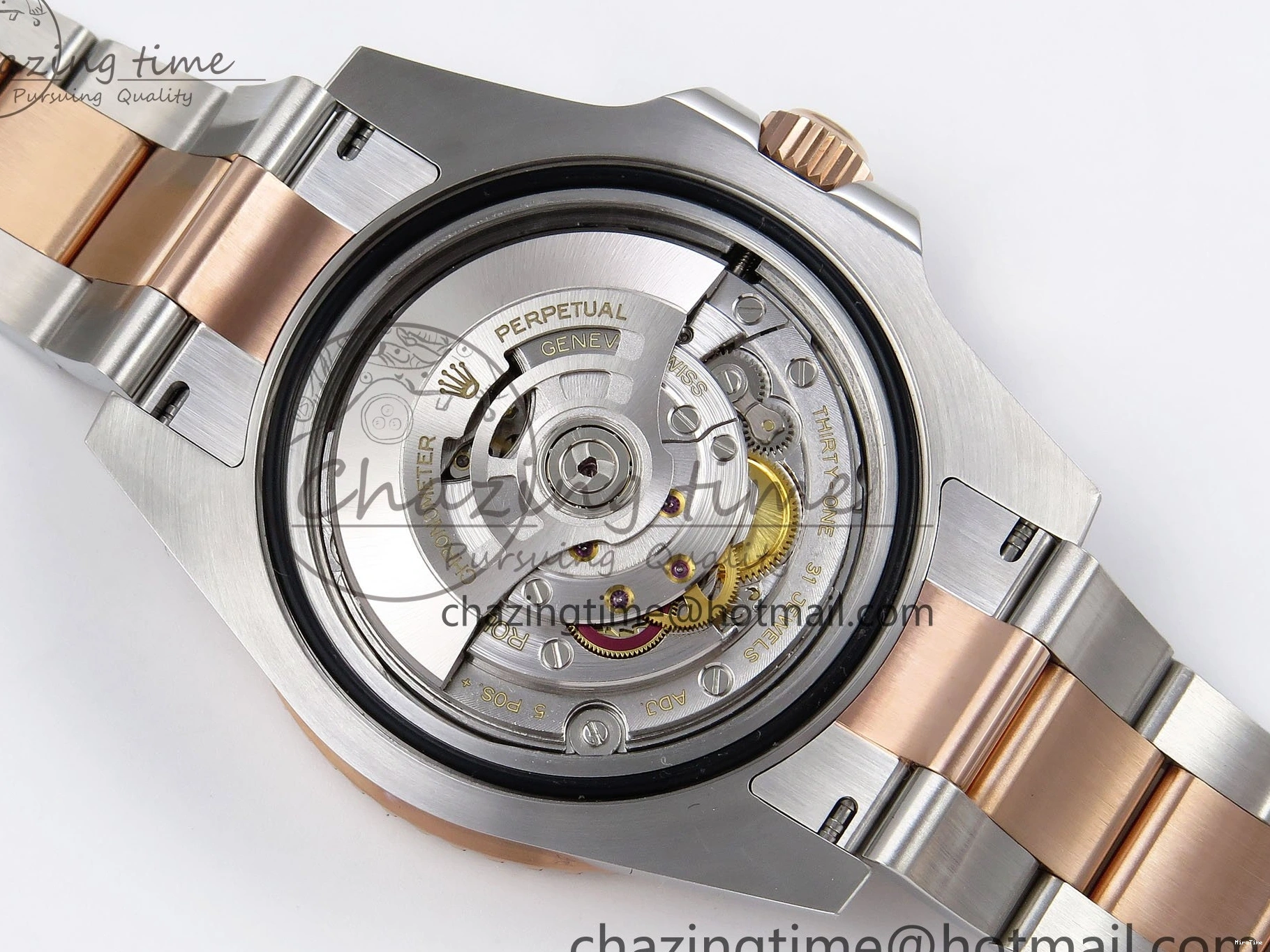 MiroTime 0206 GMT-Master II 126711 CHNR ARF 1:1 Best Edition Black Dial on RG SS Bracelet VR3285 CHS WeatherProof 1661